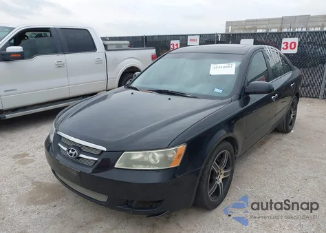 2007 Hyundai Sonata Limited/Se V6 из США, поврежденный, VIN 5NPEU46F47H194283